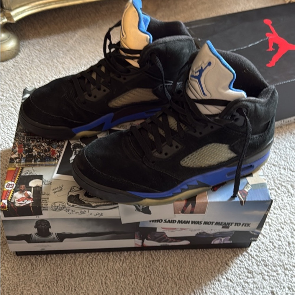 Jordon 5 Retro Racer Blue size 9